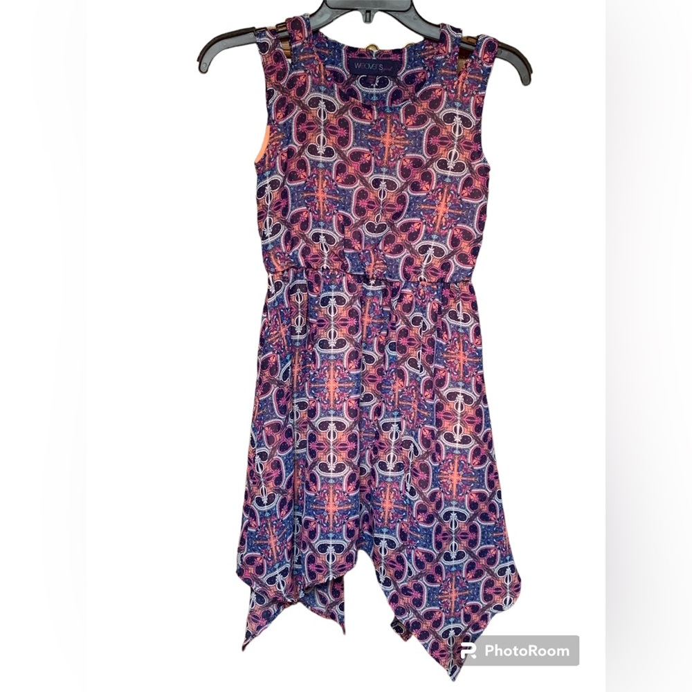 Weavers girl Lined Sleeveless dress Sz 10